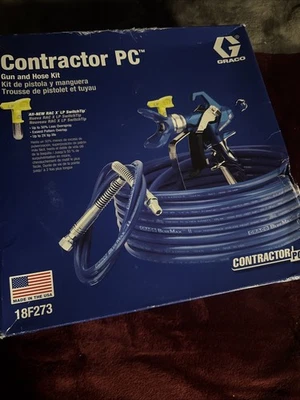Новый Graco RAC X подрядчик ПК безвоздушный краскопульт 17Y042 пистолет шланг набор - Изображение 1 из 4
