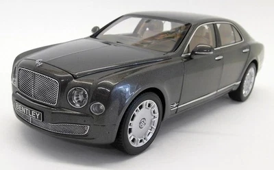 Minichamps 1/18 Scale Diecast NVBL843 - Bentley Mulsanne 2010 Metallic Grey - Image 1 of 4