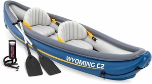 Intex Wyoming C2 Kayak Inflable 307x89x53cm 2 Plazas Lancha Inflable 68389NP - Imagen 1 de 9