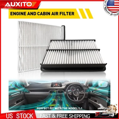 Kit de filtro de aire de motor y cabina para Mazda CX5 2013-22 2,0 L 2,5 L Mazda 6 14-18 D Foto 1 de 4