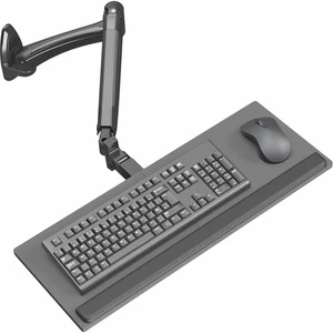 VIVO Pneumatic Keyboard & Mouse Platform Wall Mount, Keyboard Tray Arm - Picture 1 of 8