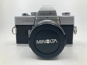 Appareil photo argentique Minolta SR-T 101 + objectif MC Rokkor-PF 58 mm f/1.4 - Picture 1 of 10