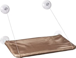 Kerbl Window Hammock Sunny Seat, 56 x 30 cm, Beige - Picture 1 of 8