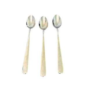 Juego de 3 cucharas Oneida Lenox Easton brillantes de acero inoxidable 18/10 - Imagen 1 de 9