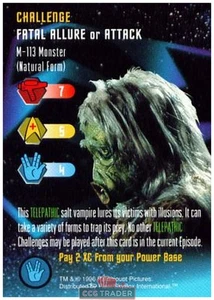 Star Trek The Card Game M-113 Monster (Natural Form) Near-Mint/NM Very Rare - Picture 1 of 2