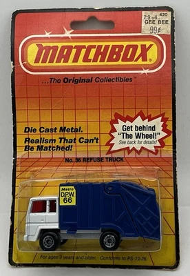 1984 Matchbox Refuse Truck #36 - Image 1 of 4