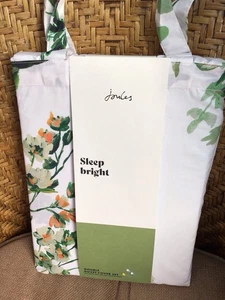 Joules Lakeside Floral Doppel Bettwäscheset Grün Brandneu - Bild 1 von 5