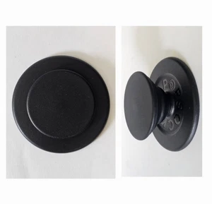 Empuñadura magnética para teléfono PopSockets y soporte para MagSafe - negra - Imagen 1 de 5
