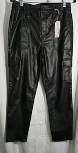 Sanctuary Denium Women's Hayden Slim Black Coated Slim Straight Leg Size 31 $169 - Picture 1 of 10