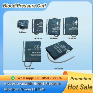 Blutdruckmanschette in 6 Größen, kompatibel mit BP-Monitoren und Patientenmonitoren - Bild 1 von 2