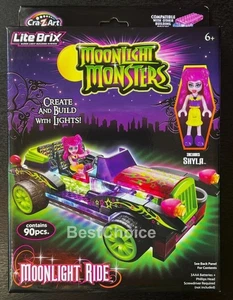 Lite Brix Moonlight Monsters Moonlight Ride includes Minifigure Shyla - New - Picture 1 of 1