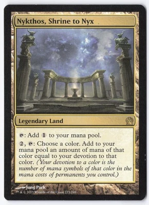 Nykthos, Shrine to Nyx R Theros 223 LP - Image 1 of 2