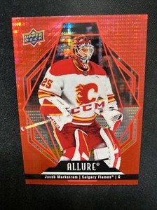 22-23 UD Allure Hockey Red Rainbow 71 Jacob Markstrom