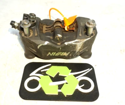 18-23 Suzuki GSXS 750 LEFT Front Brake Caliper Pads Bolts  254865 OEM - Image 1 of 4