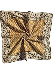 100% Cotton Bandanas, Bohemian Style Cotton Neck Scarf, Boho Soft Cotton Bandana - Picture 1 of 4