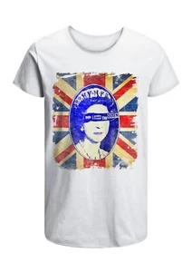 T-Shirt Regina Elisabetta Queen Uomo Abbigliamento 100% Cotone Taglia da S a XXL - Imagen 1 de 3