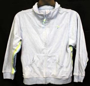 NEW 2003 Gymboree Vacation Time Terry Cloth Zip up Track Jacket blue sz 9 Blue - Picture 1 of 6
