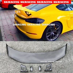 Kits de carrocería de alerón trasero FRP sin pintar para Porsche 718 981 987 Boxster Cayman - Imagen 1 de 6