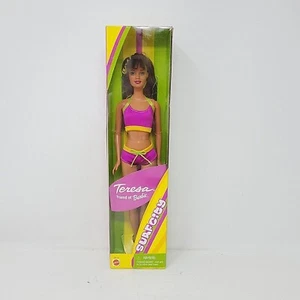 Vintage 2000 Surf City Teresa Brünette Barbie Puppe Mattel 28419 Seltenes Sammlerstück - Bild 1 von 6