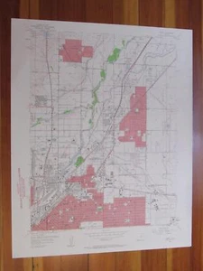 Commerce City Colorado 1961 Original Vintage USGS Topo Map - Picture 1 of 1