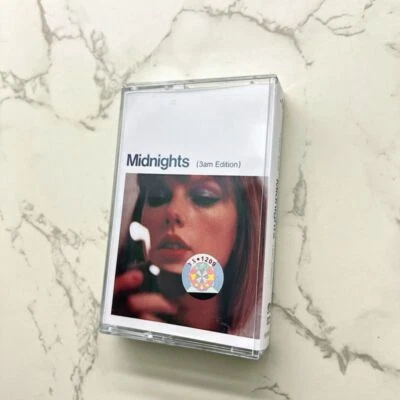 Taylor Swift Midnights (3am Edition) Retro Album Tape Sealed Cassettes Foto 1 de 2