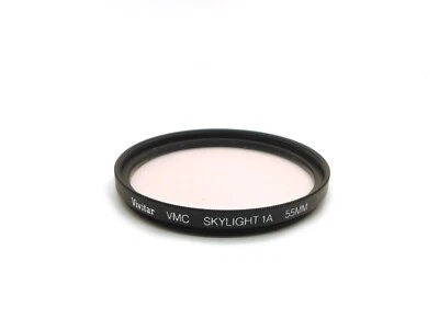 VIVITAR VMC SKYLIGHT 1A 55mm GLASS FILTER - Image 1 of 2