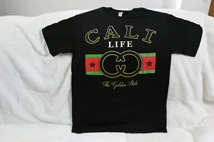 CALI LIFE THE GOLDEN STATE CALIFORNIA T-SHIRT - Picture 1 of 2