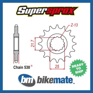Sprocket Front 530-15T for YAMAHA YZF-R6 1999 2000 2001 2002 2003 2004 2005 - Picture 1 of 1