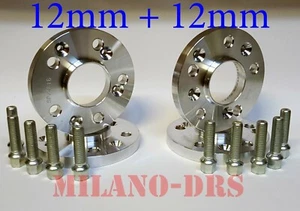 KIT 4 DISTANZIALI RUOTA 12+12mm MERCEDES CLASSE CLA (C117-C118) + BULLONI - Imagen 1 de 1