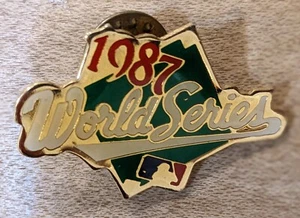 1987 World Series MLB Baseball Lapel Pin - Picture 1 of 2