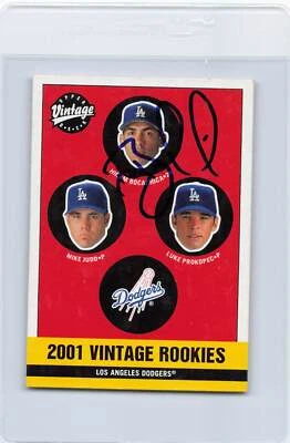 2001 Upper Deck Vintage #361 Hiram Bocachica Dodgers Signed Auto *J1175 - Image 1 of 2