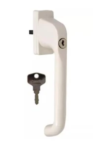 Hoppe Patio Tilt and Slide Door Window Locking Handle White - Picture 1 of 2