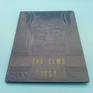The Elms 1952 Chanute High School Chanute Kanas with old report cards - Picture 1 of 5