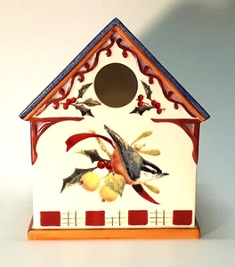 Lenox Winter Greetings Nuthatch Votive Candle Holder New In Box - Picture 1 of 9