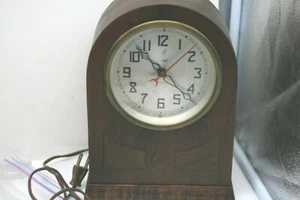 ELECTRIC Continental Mfg Co NY Mantle Clock - Picture 1 of 7