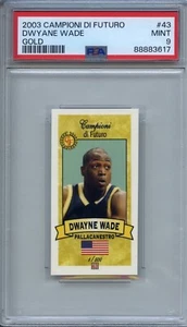 2003 Dwyane Wade GOLD Campioni di Futuro #43 /500 - Picture 1 of 2