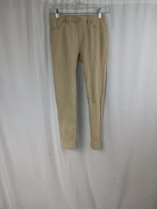 Childrens Place Ponte Knit School Uniform Beige Girls Pants Size 12 - Picture 1 of 12