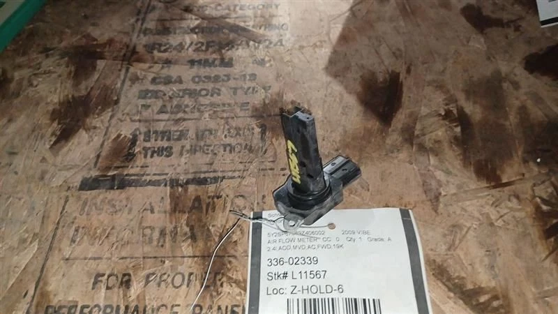 Medidor de flujo de aire Pontiac Vibe 2009-10 88975798 2,4 L 1226889 Foto 1 de 1