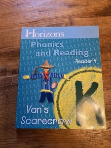 Horizons Phonics and Reading/ Reader 4 "Van's Scarecrow" Level K Homeschool - Picture 1 of 4