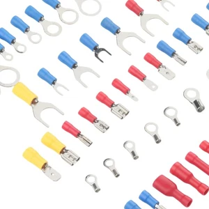 Ringkabelschuh Flachstecker Rundstecker Hülsen Quetschverbinder Gabelkabelschuh - Bild 1 von 58