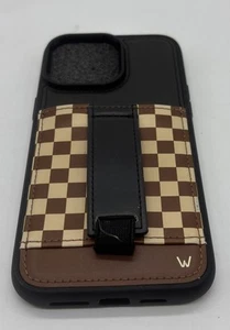 NEW Walli Phone Case iPhone 14 Pro Max Card Holder Finger Strap Darlin Chelsea - Picture 1 of 3