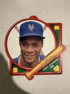 1989 Superstar Collectible Plaques Tara Play Ball MLB Baseball Darryl Strawberry - Bild 1 von 2