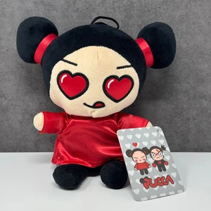Official Pucca VOOZ CLUB - Heart Eyes Plush Doll Soft Toy 8" - Play-By-Play 2020 - Picture 1 of 8
