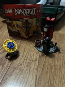 LEGO NINJAGO Ninja Training Outpost 2516 Used Complete with Instructions 