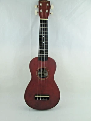 Diamond Head DU-150 Soprano Ukulele Brown with Black Fingerboard With Cover - Image 1 of 4