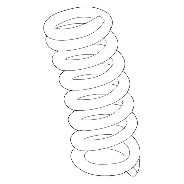 For Dodge Charger 2014 Mopar 68083469AC Rear Coil Spring Foto 1 de 1