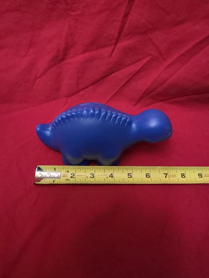Vintage 80s/90s Blow Mold Dinosaur Bank. - Image 1 of 4