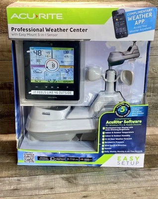 AcuRite Iris (5-in-1) Wireless Indoor/Outdoor Weather Station w/ Remote 01536CDI - Image 1 of 4