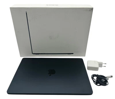 MacBook Air 15" M3 8C CPU 10C GPU 8GB 256GB QWERTZ Midnight MwSt 99% Charge - Bild 1 von 4