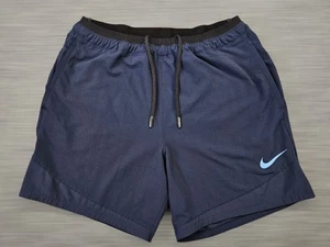 Nike Men's XL Tech Pack Pro Flex Navy Unlined 7" Athletic Training Shorts - Picture 1 of 4